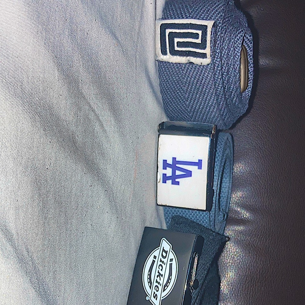 3 belts for 65, DICKIES, PROCLUB, and an LA BELT. Let me know for more questions